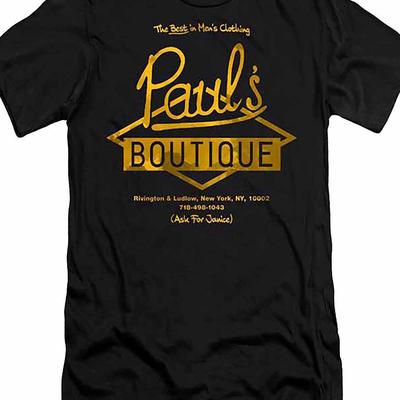 "TEMU Men's Black Graphic T-shirt - " Boutique" Design, Short Sleeve, Blend, Style, Round Neck, Medium Stretch, Summer Essential For Casual Attire" Image