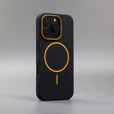 TEMU Upgrade Soft Tpu Matte Magnetic Wireless Charging Case For Iphone 16 15 14 11 Pro Max Featuring A Luxurious Shockproof Back Cover Accessory Suitable For Iphone 15 14 And 16 Plus Cases Image