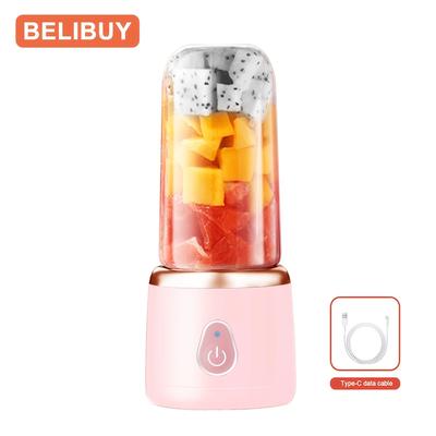 TEMU Portable Usb Rechargeable Juicer Cup - Multifunctional Electric Blender For Smoothies, Crushed Ice And Food - Ideal Easter Gift, A Summer Must-have, Belibuy Image
