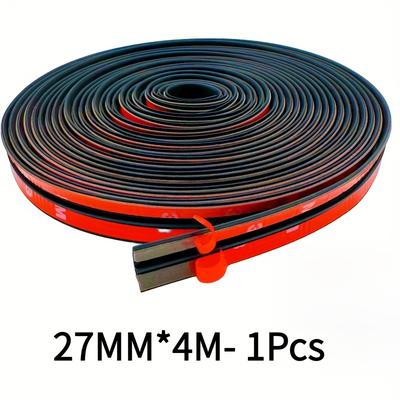 TEMU Yitape Sunshade Seal Strip, Weatherstripping Rubber Windshield Seal, 0.75in Width, Applicable, For Truck, Car Front And Rear Windshield Image