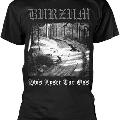 TEMU Burzum Men S Hvis Lyset Tar Oss T Shirt Black Officially Licensed Merchandise Image