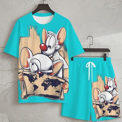 TEMU ( ) Adult T-shirt Casual Set Image