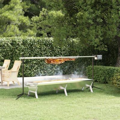 TEMU Grill Silvery 158x42x31cm Image