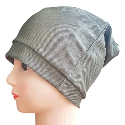 Anti Radiation Hat Silver Fiber Electromagnetic Wave Rfid Shielding Emf Liner Shielding Protection Hat Fiber Beanies Hat New