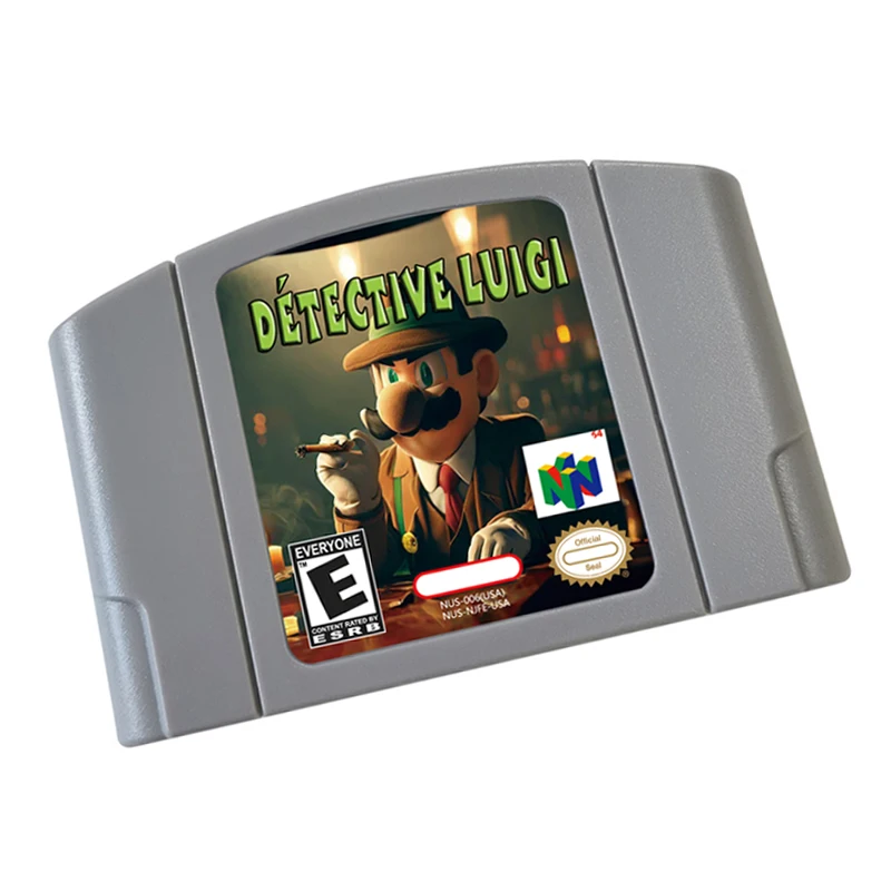 Detective luigi For N64 Game Card US Version Console 64 bit USA Version Video Game Cartridge