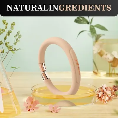 Deet-Free Silicone Mosquito Repellent Bracelet for Adults and Children Effectively Prevents Pest From Approaching