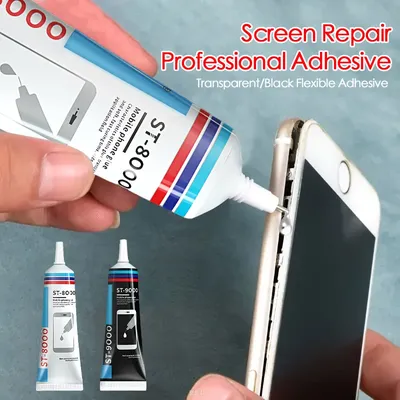Contact Cellphone Tablet Repair Adhesive Sealant 15/50/110ml Phone Touch Screen Liquid Glue with Fine For Cell Phones Fabrics