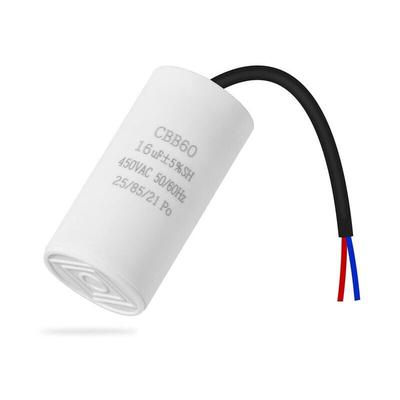 CBB60 Kondensator 16uF 450V 50/60HZ Anlaufkondensator, Elektromotor Start Kompressor Wasserpumpe, Image