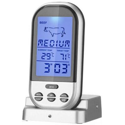 Tigrezy - LCD-Wireless-Fleischthermometer, digitale Fernsonde, BBQ-Grill-Küchenthermometer, Image
