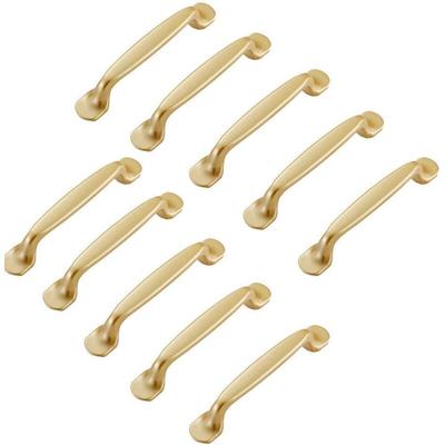 Ccykxa - 10 Stück Gold Schrankgriff 96 mm-Möbelgriff Küchenschranktür Schrankgriffe Image