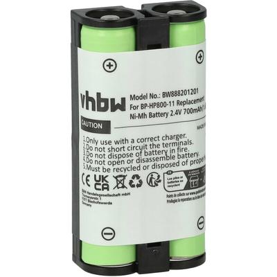 Vhbw - Akku Ersatz für Sony BP-HP800-11 für Wireless Headset Kopfhörer (700mAh, 2,4V, NiMH) Image
