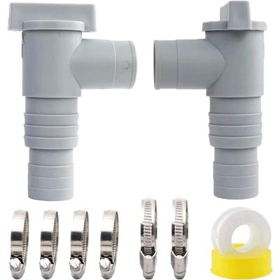 Ccykxa - 2er-Set Schwimmbad-Wartungs-/Absperrventil mit 32-mm-Schlauchanschluss, Image
