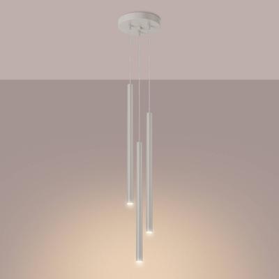 SOLLUX LIGHTING Hängelampe Pastelo, beige, Ø 19 cm, Stahl Image
