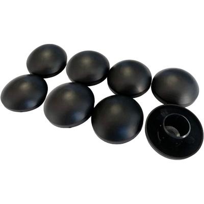 Linghhang - Set mit 8 schwarzen 25-mm-Pfostenkappen für Trampoline Image
