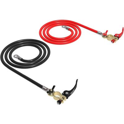 25 mm² Batteriekabel, 1,5 m Batteriekabel, 2 positive und negative 25 mm² Kabel aus reinem Kupfer Image