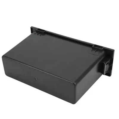1 Stück ABS Stereo Radio Aufbewahrungsbox Innen Dash Radio Organizer Single Din für MAZDA