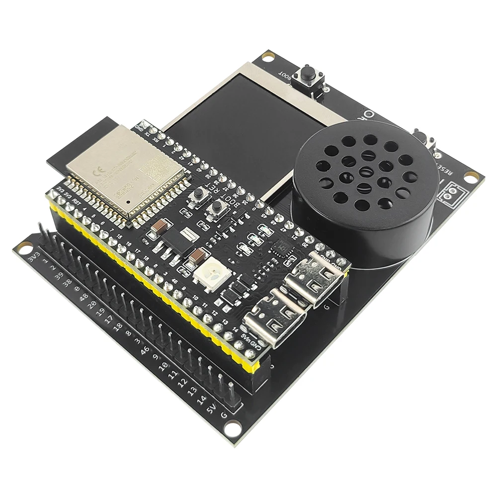 ESP32 S3 N16R8 Entwicklungsboard mit 1,54 Zoll TFT-Display Lautsprecher-Erweiterungsadapter-Kit für DIY AI Typ-C WLAN-Modul ESP32-S3 Image