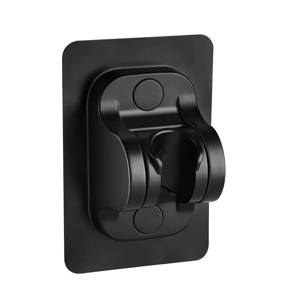 1PC ABS Dusche Kopf Halter Starken Klebstoff Wasserdicht Einstellbare Dusche Halterung Basis Badezimmer Universal Dusche Kopf Unterstützung