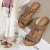 Frau Schuhe Sandalen Sommer Mode Slip Auf Damen Schuhe Outdoor frauen Sandalen Plattform Retro Alias