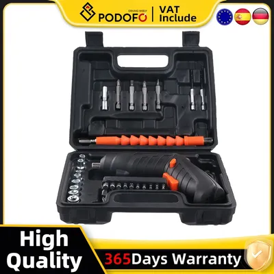 47Pcs Screwdriving Set 3.6V Cordless Electric Screwdriver Rechargeable Multi-Function Electric Drill Home Repair Tool Kit