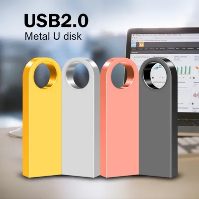 USB-Flash-Laufwerk 128 GB 64 GB 32 GB 16 GB 8 GB Memory Stick Pendrive 64 GB 128 GB Hochgeschwindigkeits-USB-Laufwerk 64 GB Pen Drive Geschenkfarbe Image