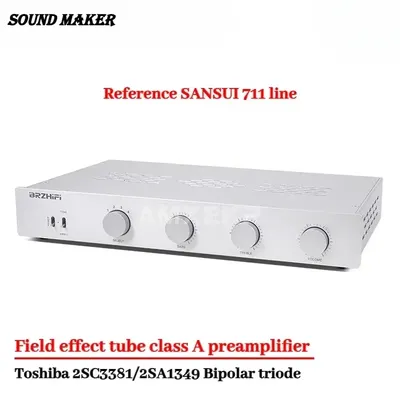 Sound Maker – Referenz SANSUI 711 Line FET Vorverstärker 2SC3381/2SA1349 HiFi Tone Vorverstärker Image