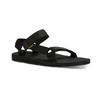 Sandale TEVA "Original Universal Urban", Gr. 43, schwarz, Textil, sportlich, Schuhe, mit Klettverschluss