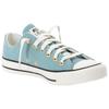 Sneaker CONVERSE "CHUCK TAYLOR ALL STAR LEATHER", Gr. 39, vernal pool, egret, schwarz, Leder, sportlich, Schuhe