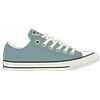 Sneaker CONVERSE "CHUCK TAYLOR ALL STAR LEATHER", Gr. 38, vernal pool, egret, schwarz, Leder, sportlich, Schuhe