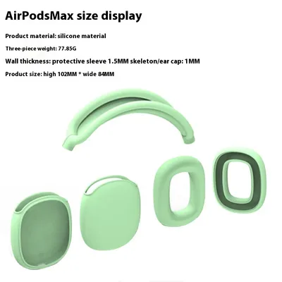 For Airpods Max Headset Protective Case Accessories Storage Case Transparent Shell Glow in The Dark