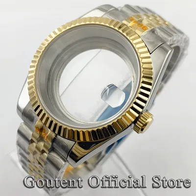 Goutent 36mm 39mm Men's Case Strap Sapphire Fit NH34 NH35 NH36 ETA 2824 PT5000 ST2130 Miyota 8215 Movement