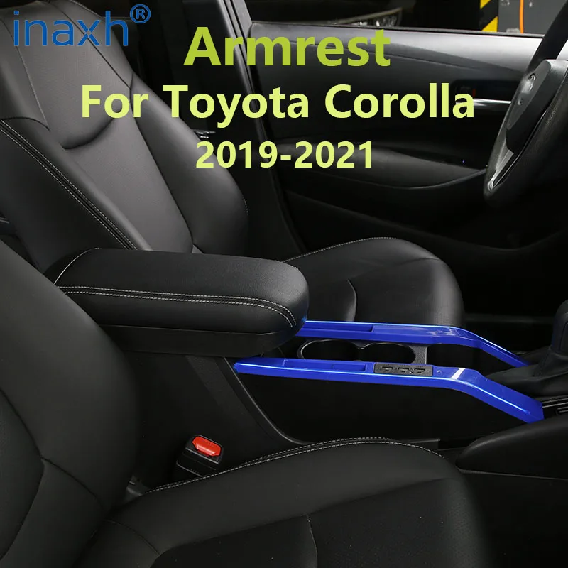 Per la copertura del cuscinetto di protezione del bracciolo Toyota Corolla 2019-2021 per le luci della gamma della copertura del bracciolo della Console centrale Toyota COROLLA