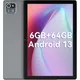 URAO Android 13 Tablet 10 pollici 6 GB (2 + 4 Espandi) RAM + 64 GB ROM 128 GB Espandibile 5000 mAh