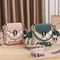 Petit sac à bandoulière carré simple pour femme, mini sac pour téléphone portable, mode initiée,