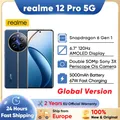 Realme 12 Pro 5G Smartphone 50MP Sony IMX882 OIS Fotocamera 32MP Teleobiettivo Ritratto Obiettivo 6.7 "120Hz Display AMOLED 5000mAh 67W Veloce