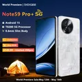 DOOGEE NOTE 59 PRO+ 5G Smartphone Schermo da 6,75" 120Hz Batteria da 6250mAh 12+512GB Fotocamera AI da 50MP Telefono Android 15 ultrasottile da 8,6 mm