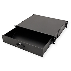 ROLINE 19-Zoll Tastatureinschub 2 HE, 400 T abschließbar schwarz Image