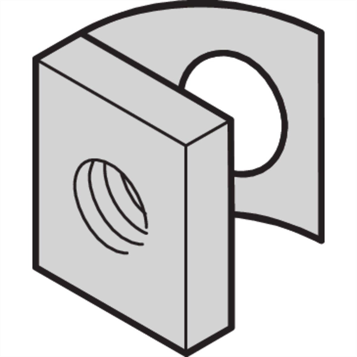 SCHROFF Schiebemutter - NTS SCHIEBEMUTTER M6 50STK Image