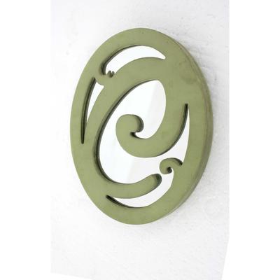 10" X 8" X 1" Green, Cottage Style, Wall Decor - Letter C