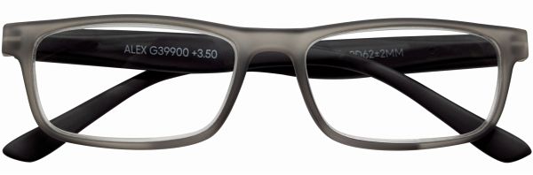 Lesebrille ALEX, anthrazit, +3.50 dpt