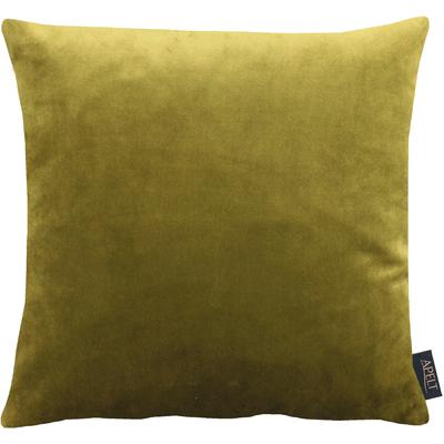 Dekokissen APELT "Arte" Gr. 1, grün (grün, unifarben), B:46cm L:46cm, Polyester, Dekokissen_Sitzkissen_Kissenhüllen, Kissenhülle ohne Füllung, 1 Stück Image