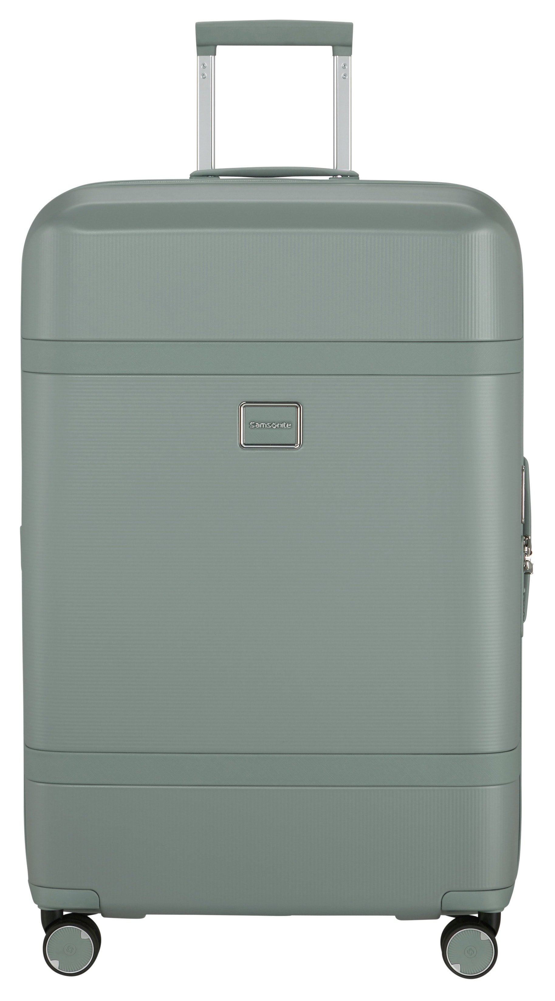 Hartschalen-Trolley SAMSONITE "IMAGE, verschiedene Größen und Farben", Gr. B/H/T: 50 x 75 x 30 101, grün (thyme), Polycarbonat, Koffer, Hartschalen-Koffer Nassfach waschbares Futter Volumenerweiterung Image
