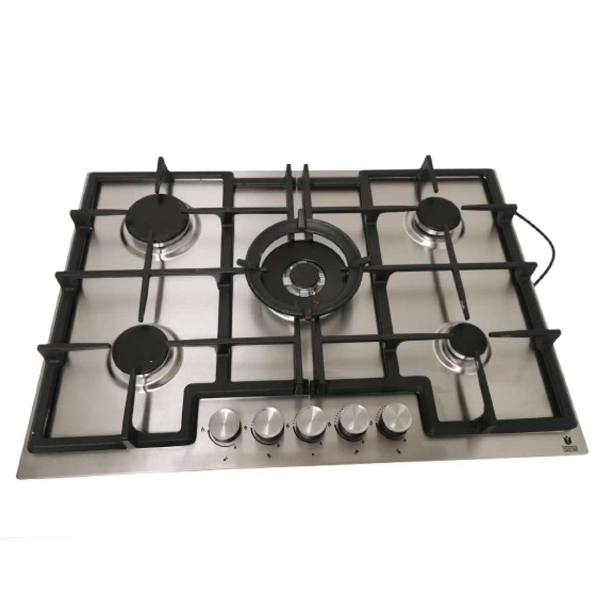 Gasline GAG75INX Gaskochfeld 75cm Edelstahl mit 5 Brennern LPG/ERGAS Image