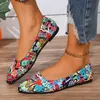 2024 neue frauen Mode Spitzen Flache Farbe Einzelnen Schuhe Große Größe 36-43 Mode Lässig frauen Schuhe zapatos De Mujer Wohnungen