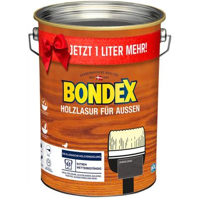 Bondex - Holzlasur für Außen Dunkelgrau 5l 444426BaDe Image