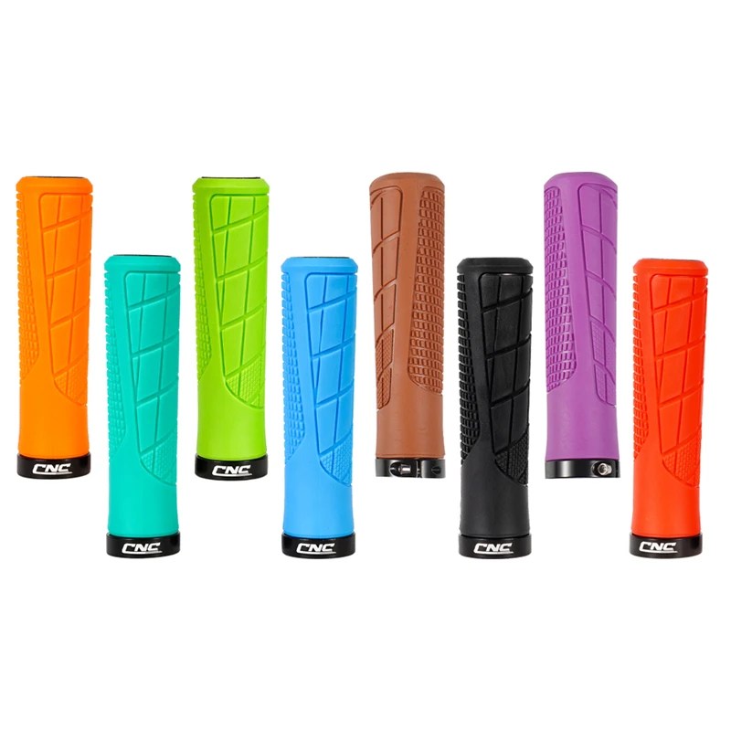 Cnc fahrrad zubehör fahrrad griffe ergonomie mtb manschetten fahrrad lenker griffe rutsch feste stoß feste fahrrad griffe fahrrad teil