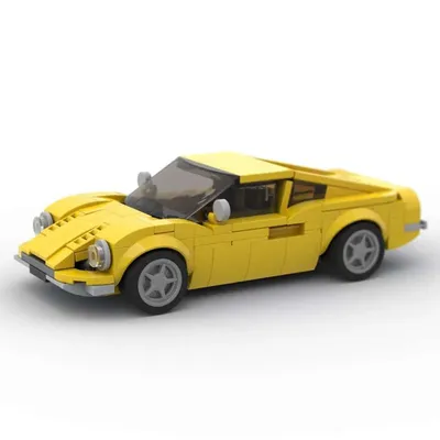 MOC-Bausteine, Spielzeugset zusammenbauen, Supercar-Modell, 263-teilig, kreative Weihnachtsgeschenke Image