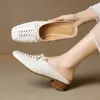 2025 neue Sommer Hausschuhe Abdeckung Kappe Mode Aushöhlen Sandalen Frauen Schuhe Damen Schuhe