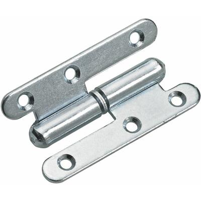 Hettich - Türband 45 x 80 mm rechts verzinkt - 1 Stück Scharniere Image