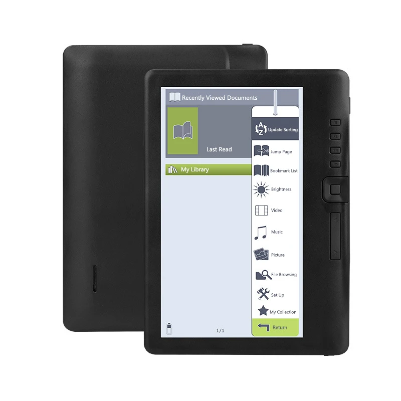 4–32 GB tragbarer 7-Zoll-E-Book-Reader, bunter Bildschirm, unterstützt TF-Karte, digitales Buchlesen, elektronisches Buch-E-Book-Reader, E-Book-Reading Image